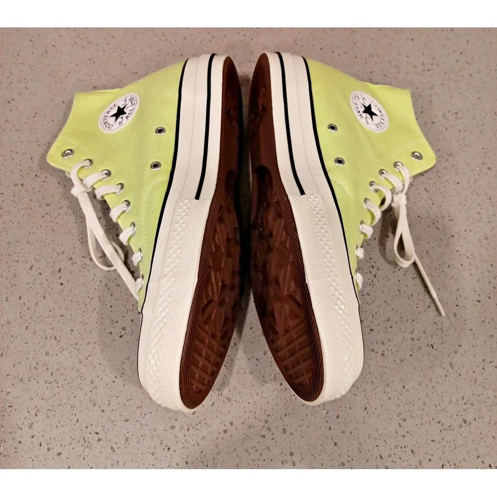 Converse Chuck Taylor 70 Canvas Hi Top Sneakers Citron This A07428C Mens Size - Picture 7 of 10